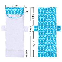 Sdfsa - Coprisedia portatile per piscina, con tasche laterali, per prendisole, per piscina, sdraio, per vacanze
