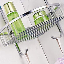 AGGF Mensole per Cosmetici da Bagno a Parete cromate 304 SUS Mensole per Doccia Mensola angolare Portaoggetti per Cucina Organizer Rack