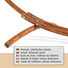 MotionXperts, Supporto Outdoor per Amaca Malaysia 316 cm | Telaio in larice Siberiano Resistente alle intemperie | capacità 150 kg