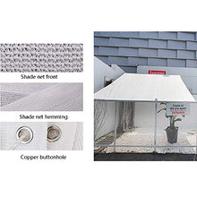 Panno ombreggiante 80% UV Block Sun Shade Sails con Occhielli, Bianco Sunblock Ombra Tarp Netto per Outdoor Patio Giardino Serra, 150g / ㎡ (Size : 6×8m)