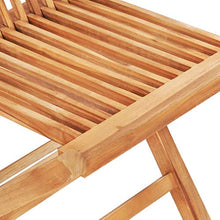 vidaXL Set da Bistrot 3 pz con Cuscini Neri in Legno Massello di Teak