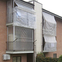 VERDELOOK Tenda Trasparente per Balcone, 500x300 cm, Tende tendaggi arredo Esterni