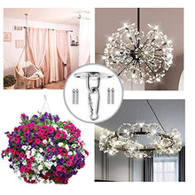 Sunshine smile Gancio soffitto,Gancio soffitto Amaca,Gancio soffitto Sacco Boxe,Gancio per soffitto Acciaio Inossidabile,Ancoraggio da Parete e soffitto,Gancio per soffitto Suspension (2 Pezzi)
