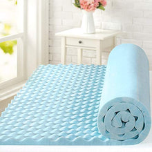 Zinus Topper in Schiuma Memory con Motivo a Spirale, 3,8 cm, Foam, 100 x 200 cm