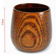 SaySure - Handmade Wood Coffee Milk Cup Natural Spruce