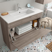Salgar Almagro Set Mobile da Bagno, Truciolato, Rovere Eternity, Extra Grande