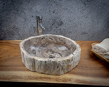 Rococo - Lavabo in legno oliato (immagine reale), misura 50 x 46 cm