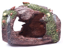 SaySure - Aquarium Fish Tank Caves Artificial Barrel Resin Ornament