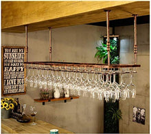 Yxsd portabicchieri da vino, scaffale per bicchieri di vino, portabicchieri da vino, portabicchieri da vino, portabicchieri da vino, portabicchieri da soffitto (dimensioni: 90 x 35 cm)