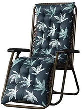 Topstylehouse, 1 cuscino reclinabile in morbido cotone, cuscino per divano da esterni, schienale alto, comodo cuscino antiscivolo, lavabile, facile da pulire (foglia verde, 48 x 120 cm)