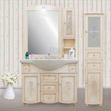 Shop Chic Arredo bagno color avorio decapè 105cm completo