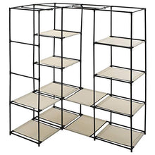 mewmewcat Armadio Angolare Crema 130x87x169 cm