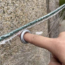 BAIYINNG Telone Impermeabile con Occhielli, Teloni Pieghevoli, Alta Trasmittanza, per Auto/Mobili da Esterno/Giardino (Color : Chiaro, Size : 1×1.5m)