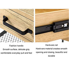 Arredamento Comò e cassettiere Tavolo in Legno Massiccio Comodino tavolino Comodino cassettiera (Color : Brown, Size : 45 * 42 * 45cm)