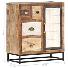 vidaXL Credenza 60x30x70 cm in Legno Massello di Recupero