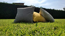 Qush Mimosa - Cuscino per esterni Sunbrella Curacao | Idrorepellente | non sbiadisce | resistente alle macchie | Resistente alla muffa | Cuscini decorativi | Cuscino per salotto da giardino
