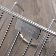 BESTOMZ Alto Scaffale Doccia Mensola da Bagno Cucina in Acciaio Inossidabile Cesto Raccoglitore