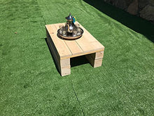 Tavolo da salotto con pallet nuovi, tavolo vintage, rustico