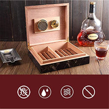 TGhosts Cigar Humidor, 20-30 Handcrafted Cedar Cigar Humidor Desktop con i magneti incorporati