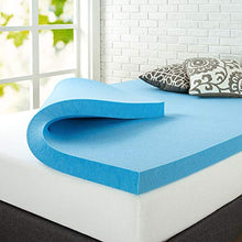 Zinus - Topper in gel memory foam Mattress Double