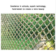 WaiMin Rete multifunzionale in corda di canapa intrecciata a mano Rete di sicurezza for arrampicata Balcone Scale Rete antisfondamento Rete for controsoffitto Rete for recinzione Rete protettiva for b