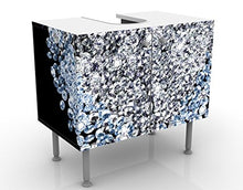 Apalis Design Vanity Diamond Heart 60 x 55 x 35 cm, Piccolo, 60 cm di Larghezza, Regolabile, lavabo, mobiletto da Bagno, Base per Bagno, Stretto, Piatto