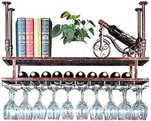 FWZJ Wine Lovers/Wall Mounted Wine or Liquor Bottle Storage Holders Stemware Racks Organizer Wine Bottle Holder Glasses Stemware Hanger Shelf Wine Storage Rack Home & Kitchen D&eac