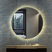 HL LED luce specchio bagno intelligente defogging touch switch φ70cm, adatto per bagno bagno bagno-biancoa-60CM