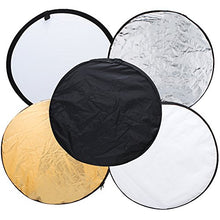 SaySure - 24" 60cm 5 in 1 Portable Collapsible Light Round Photography