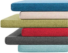 Cuscino per panca da 100/120/150 cm per interni ed esterni, cuscini spessi 3/5 cm per panca da giardino da 2 o 3 posti, cuscino per panca lunga da sala da pranzo, personalizzabile