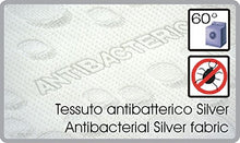Materasso 60x120 per letto baby, rivestimento sfoderabile, antiacaro, antibatterico