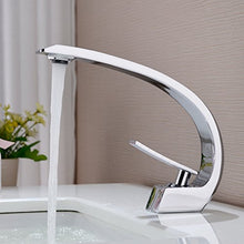 BONADE Rubinetto Bagno Lavabo Miscelatore Monocomando per vasca da bagno Ottone, Cromo