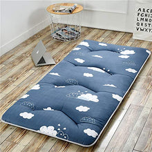 qwert Sleeping Futon Tatami - Materasso Giapponese per Studenti, Morbido e Spesso, per futon Tatami, per Studenti, 100 x 200 cm