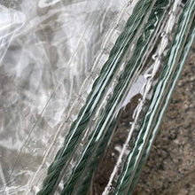 GDMING PVC Telone Impermeabile, Robusto Trasparente Telone con Occhielli E Bordi Rinforzati, Resistente agli Agenti Atmosferici Coperture per Mobili da Giardino, Personalizzabile