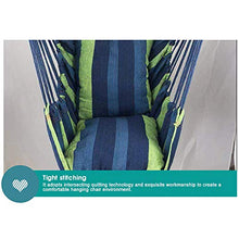 Sedia a Dondolo con Amaca, Sospensione a Fune Sospesa Altalena Perfetta per Interni/Esterni Camera da Letto Patio Terrazza Cortile Giardino