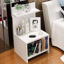 Comodino Comodino camera da letto Moderna Scaffale Armadio in legno Comodino for la casa universale Mobili camera da letto Comodino multiuso Può essere posizionato sullo studio, camera da let