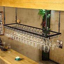 Rastrelliere per Bicchieri da Vino Portabicchieri retrò Tazza del Goblet - Sospensione Portabicchiere per Vino, Retro Stand Appeso in Ferro battuto, Scaffale per la Decorazione del soffitto per Bar /