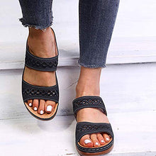 AFANG Sandali Zeppa Donna, Pantofole Plateau Moda Antiscivolo Resistenti all'Usura Sandali Viaggio Estivi Bocca Pesce, Moda Comode Morbido Antiscivolo Ciabatte Casa Infradito,B,40