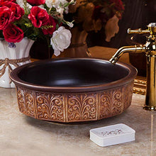 Jgophu Europa-Art Porcellana - Contenitore per il bagno realizzato a mano, in ceramica