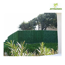 Jet7garden - Set di 8 Rotoli di siepe Artificiali, 1 x 3 m, Colore: Verde thuyas