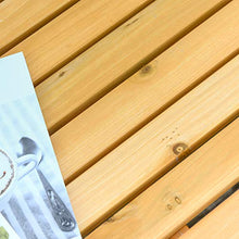 Panchina 2 Posti a Dondolo da Giardino 124x76x95 cm in Legno