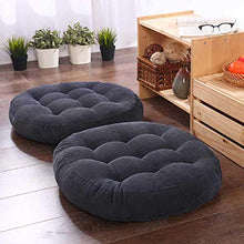 YOTONG Cuscino per Cuscino per Cestino futon Rotondo 1pcs,Lago Blu,42x42x5cm.