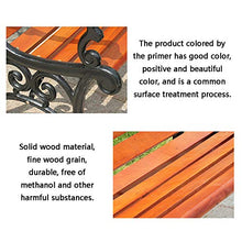 household items Panchine da Giardino per Esterni anticorrosione, Resistenti alla Luce e antiruggine, Doppi sedili per Il Tempo Libero, sedie con Schienale per Giardini e parchi, mobili da Giardino