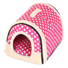 SZYZ Pet Cat Dog Nest Doppio Uso Caldo Morbido Pet Sleeping Bed Cuscino Pieghevole Pet Home Colorful S
