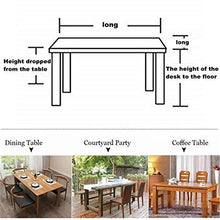 Traann Plastic Tablecloth Wipe clea,Oval Wipe Clean, Vinyl/Plastic Table Cloth-135 * 220_B