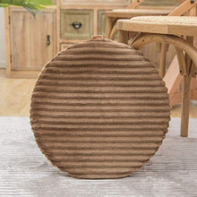 HYLX Cuscino Sedile, Cuscino Sedia, Cuscino Sgabello Rotondo, Cuscino Sedia Floreale Antiscivolo in Cotone Spesso, per Giardino, terrazza Esterna