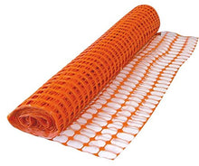 RETE DA CANTIERE IN PLASTICA ARANCIONE ALTA CM 120 LUNGA 50 METRI RECINZIONE