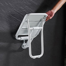 MGMDIAN Sgabello da Bagno Pieghevole per Il Bagno - con Sedile per Le Gambe Accessori da Bagno