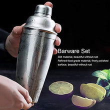 Conkergo Set di Barrette da Bar A Barrette da Bar A Barrette per Bevande in Acciaio Inox