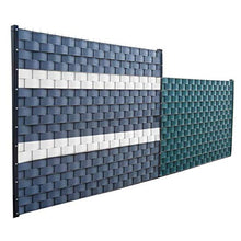 Thermoplast - Set di 6 strisce di protezione per privacy, 9,5 cm x 52 m, verde